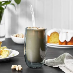 8-pc, Latte Glass Set