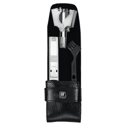 2-pc Leather Pocket Case