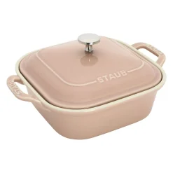 4-pc, Macaron Mixed Baking Dish Set, light pink