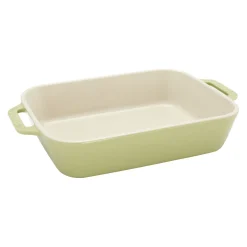 4-pc, Macaron Mixed Baking Dish Set, light green