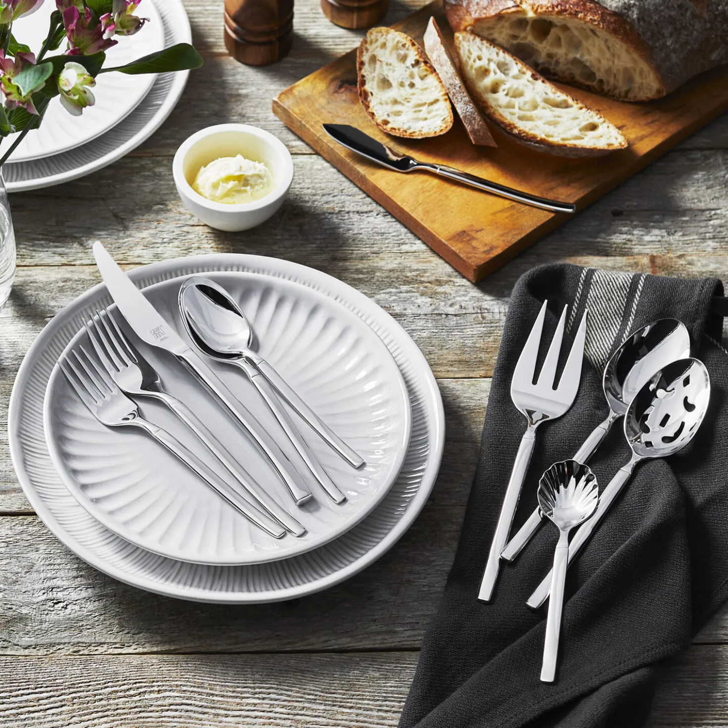 65-pc Menu Set, 18/10 Stainless Steel