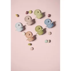 6-pc, Mini Round Dutch Oven Set Macaron, mixed colors