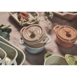 6-pc, Mini Round Dutch Oven Set Macaron, mixed colors