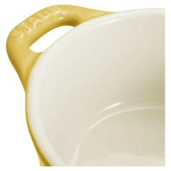 3-pc, Mini Round Dutch Oven Set, citron