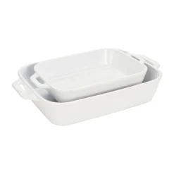 5-pc, Mixed Baking Dish Set, white