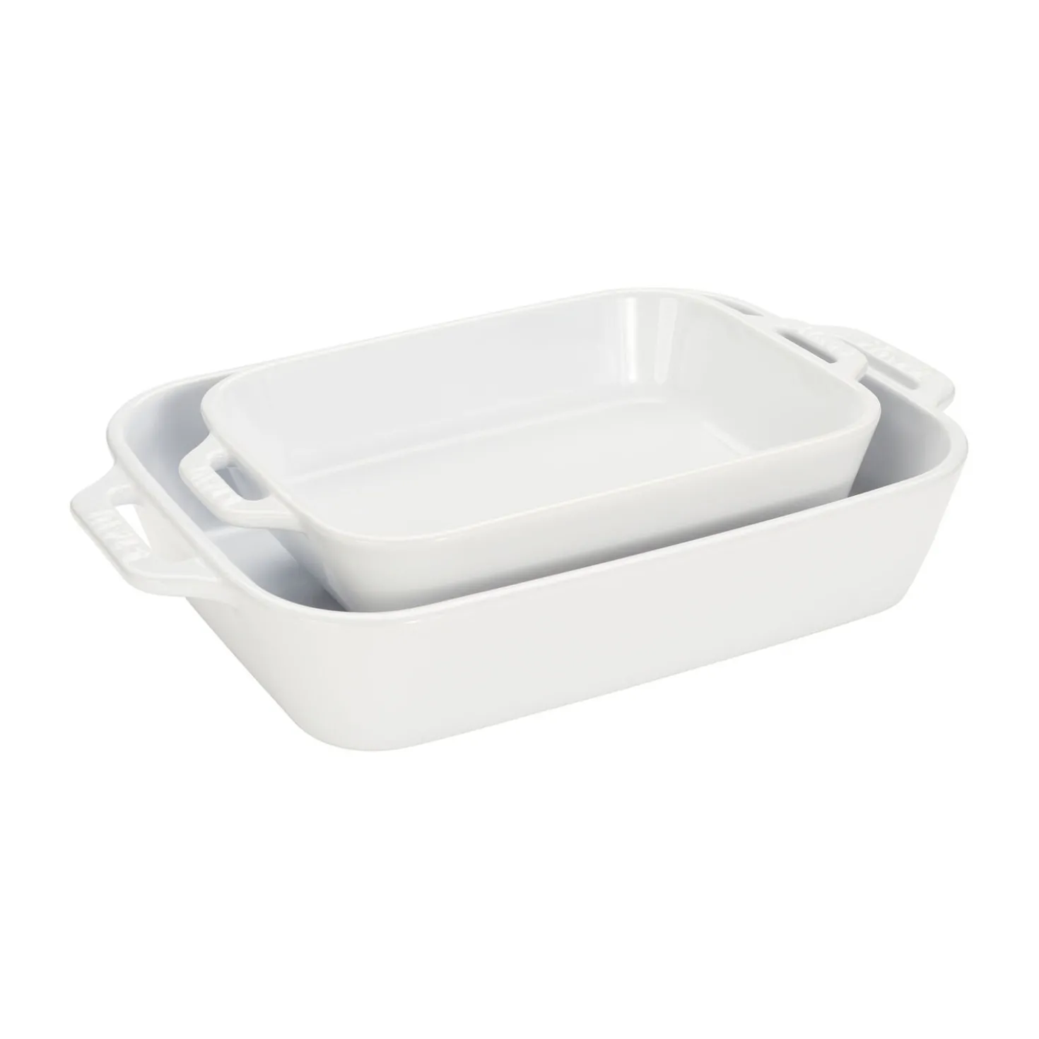5-pc, Mixed Baking Dish Set, white