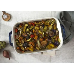 3-pc, Mixed Baking Dish Set, dark blue