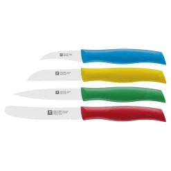 4-pc, Multi-Colored Paring Knife Set