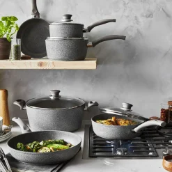 10-pc, Non-stick, Pots And Pans Set