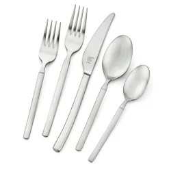 45-pc Opus Satin Flatware Set, 18/10 Stainless Steel