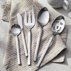 45-pc Opus Satin Flatware Set, 18/10 Stainless Steel