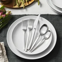 45-pc Opus Satin Flatware Set, 18/10 Stainless Steel