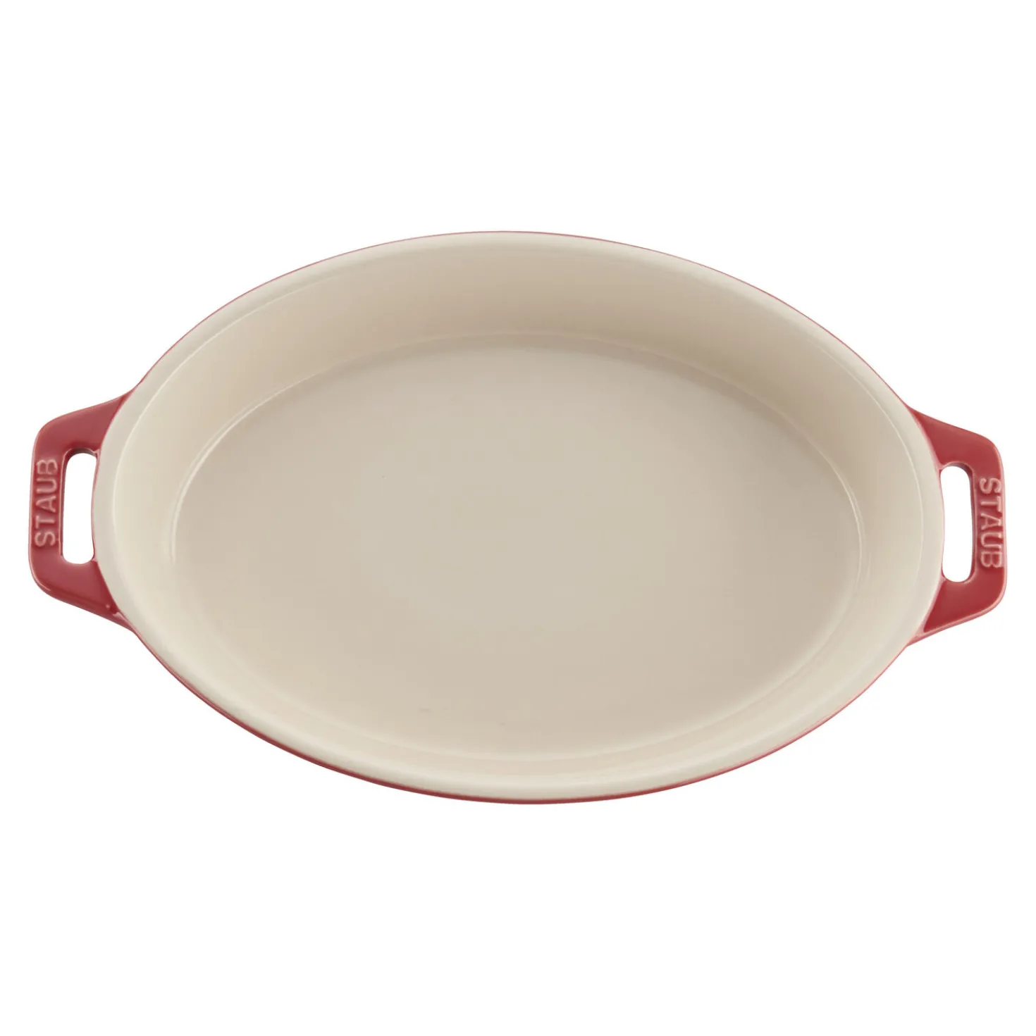 2-pc, Oval Baking Dish Set, cherry