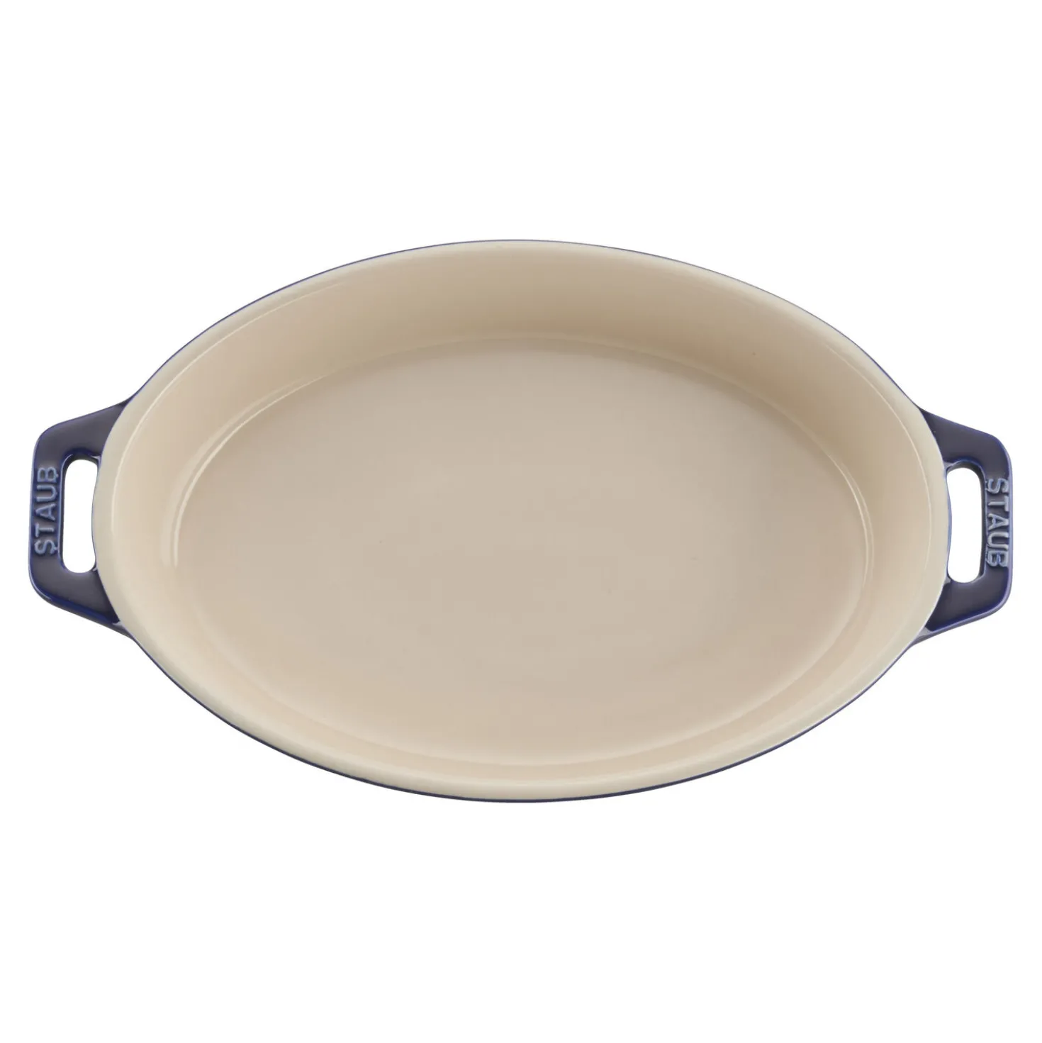 2-pc, Oval Baking Dish Set, dark blue