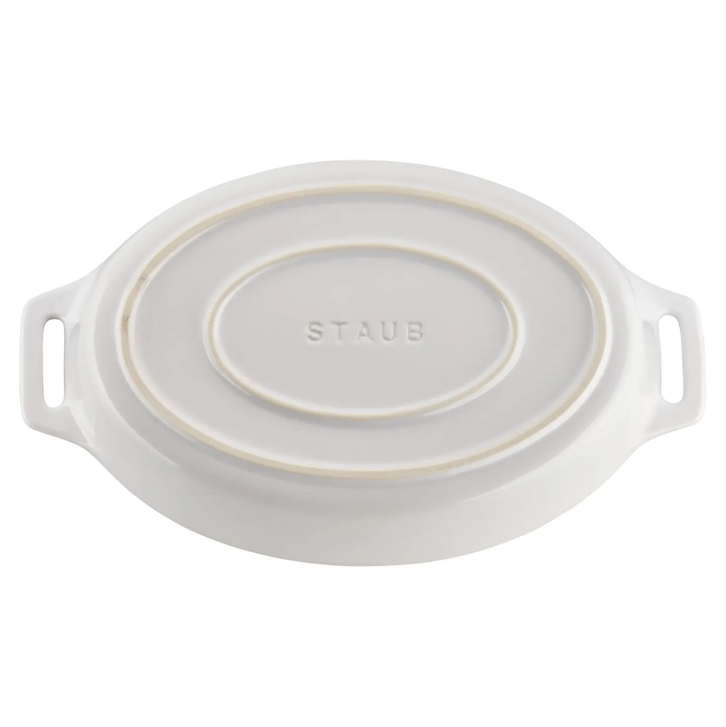 2-pc, Oval Baking Dish Set, white