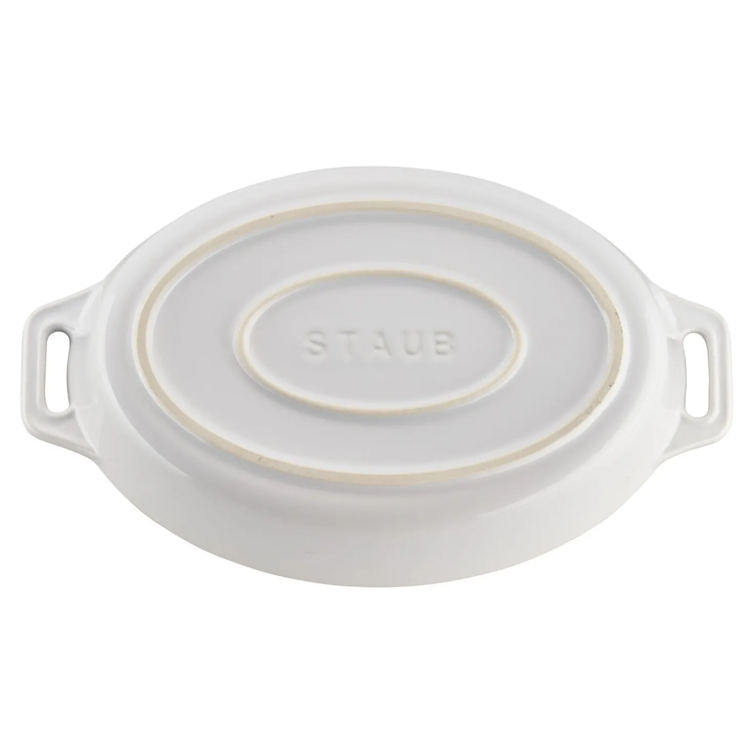 2-pc, Oval Baking Dish Set, white