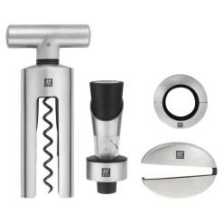 4-pc, 4-pc Sommelier 18/10 Stainless Steel Wine Tool Set
