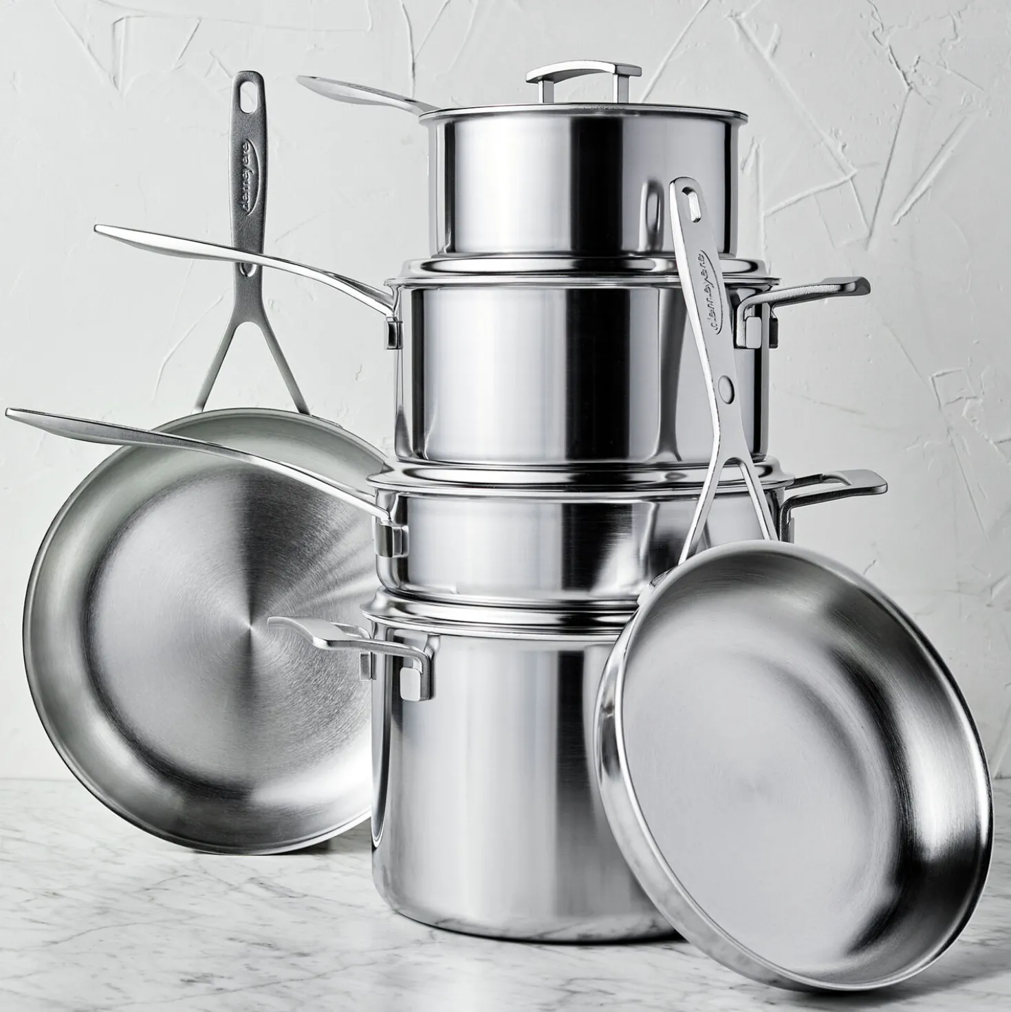 10-pc, Pots And Pans Set