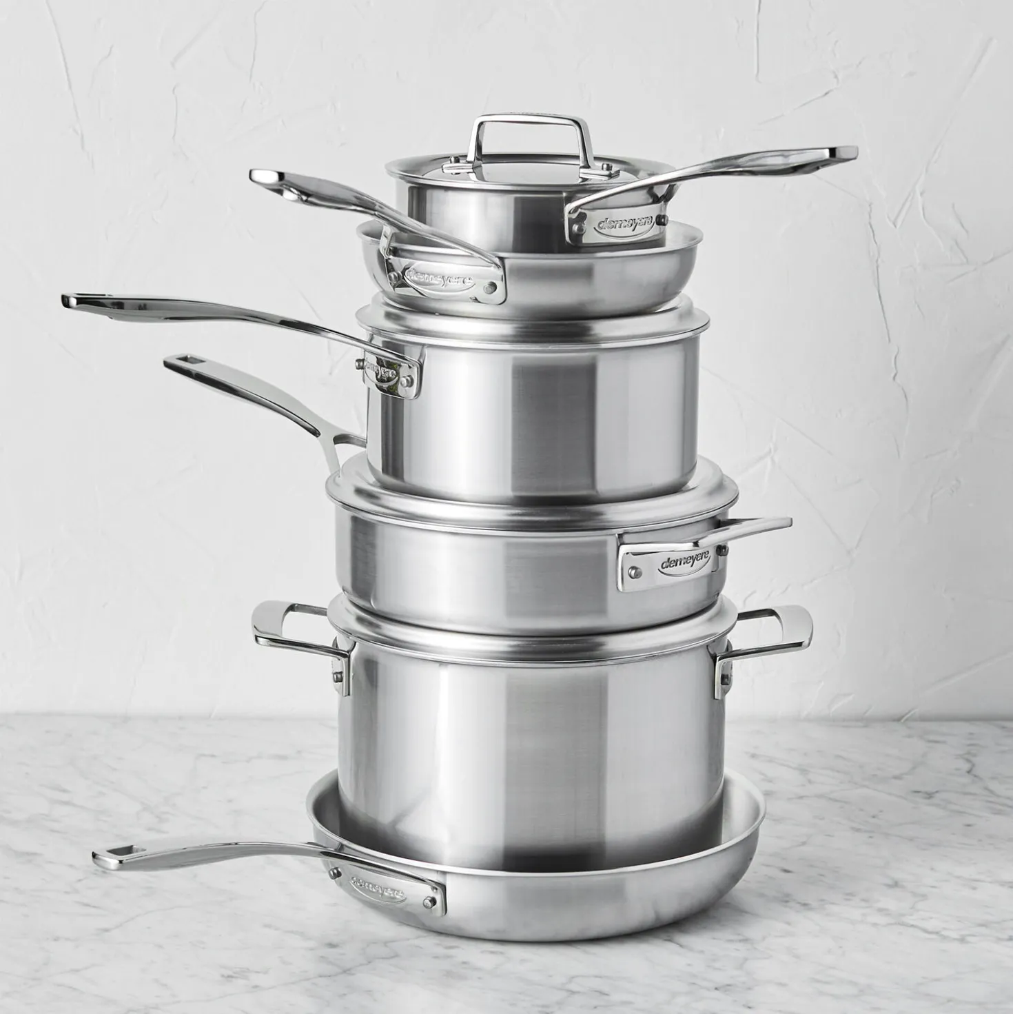 10-pc, Pots And Pans Set