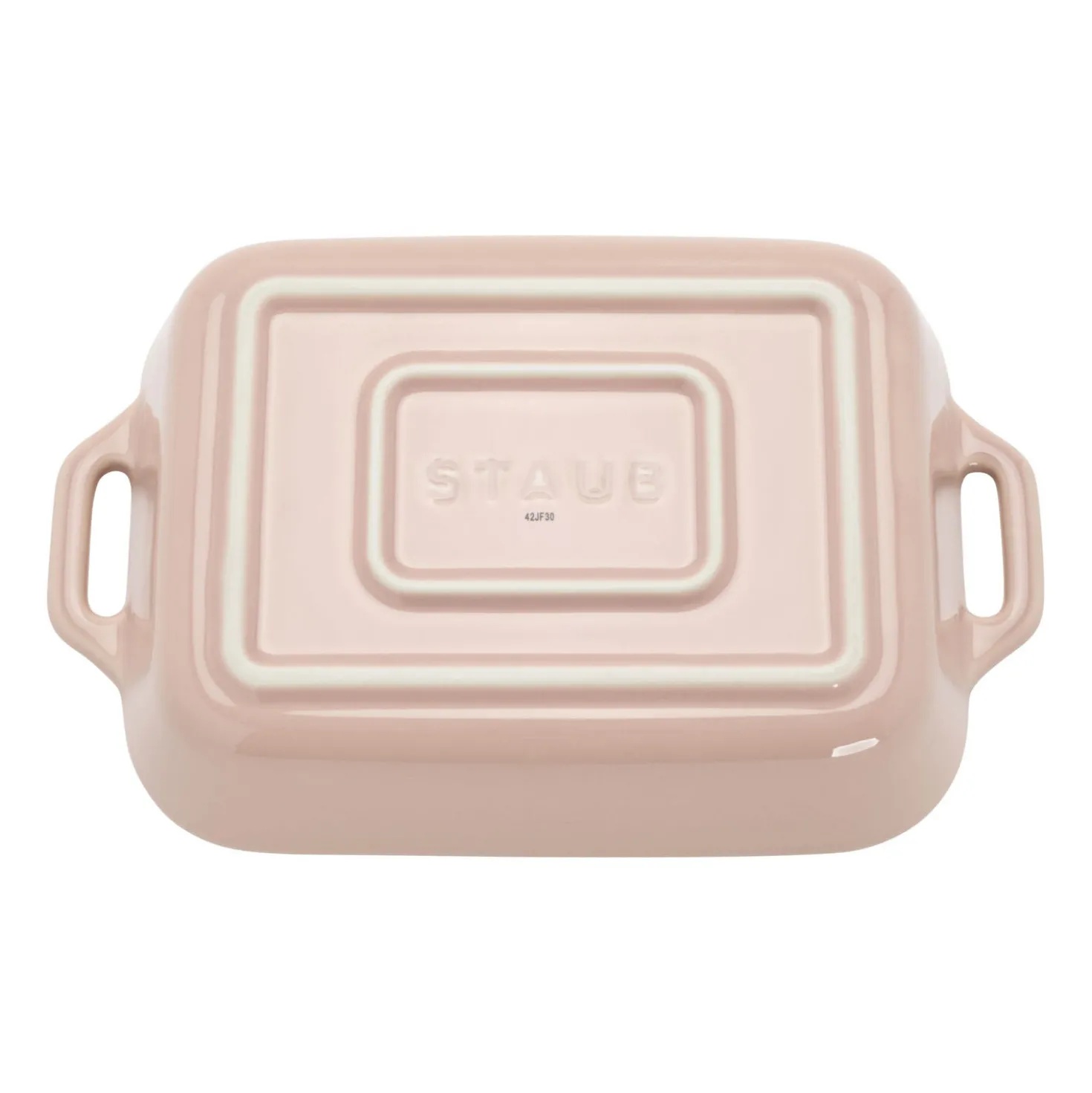 3-pc, Rectangular Baking Dish Set, light pink