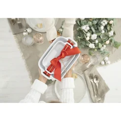 2-pc, Rectangular Baking Dish Set, white