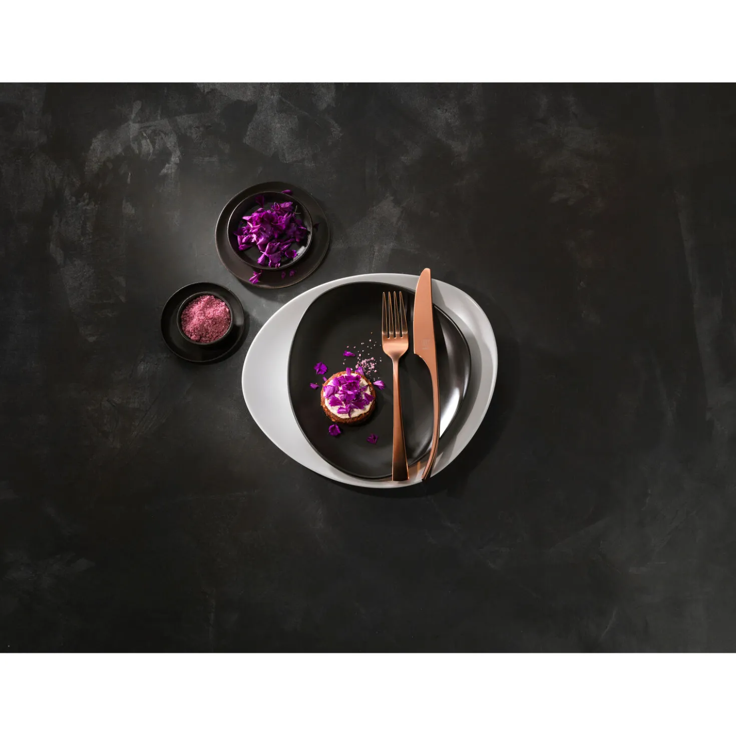 20-pc Rose Gold Flatware Set, 18/10 Stainless Steel, Rose