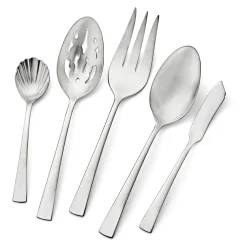 45-pc Satin Flatware Set, 18/10 Stainless Steel