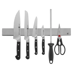 7-pc, Set with 17.5" Stainless Magnetic Knife Bar