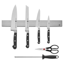 7-pc, Set with 17.5" Stainless Magnetic Knife Bar