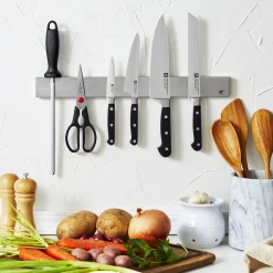 7-pc, Set with 17.5" Stainless Magnetic Knife Bar