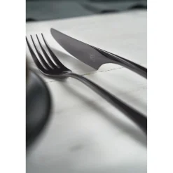 20-pc Slate Flatware Set, 18/10 Stainless Steel, Anthracite
