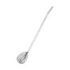 5-pc, Spoon Straw Set With Cleaning Brush