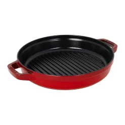 4-pc Stackable Set, Cherry, Cast Iron