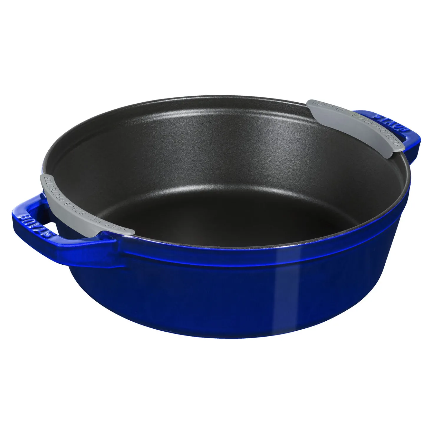 4-pc Stackable Set, Dark Blue, Cast Iron
