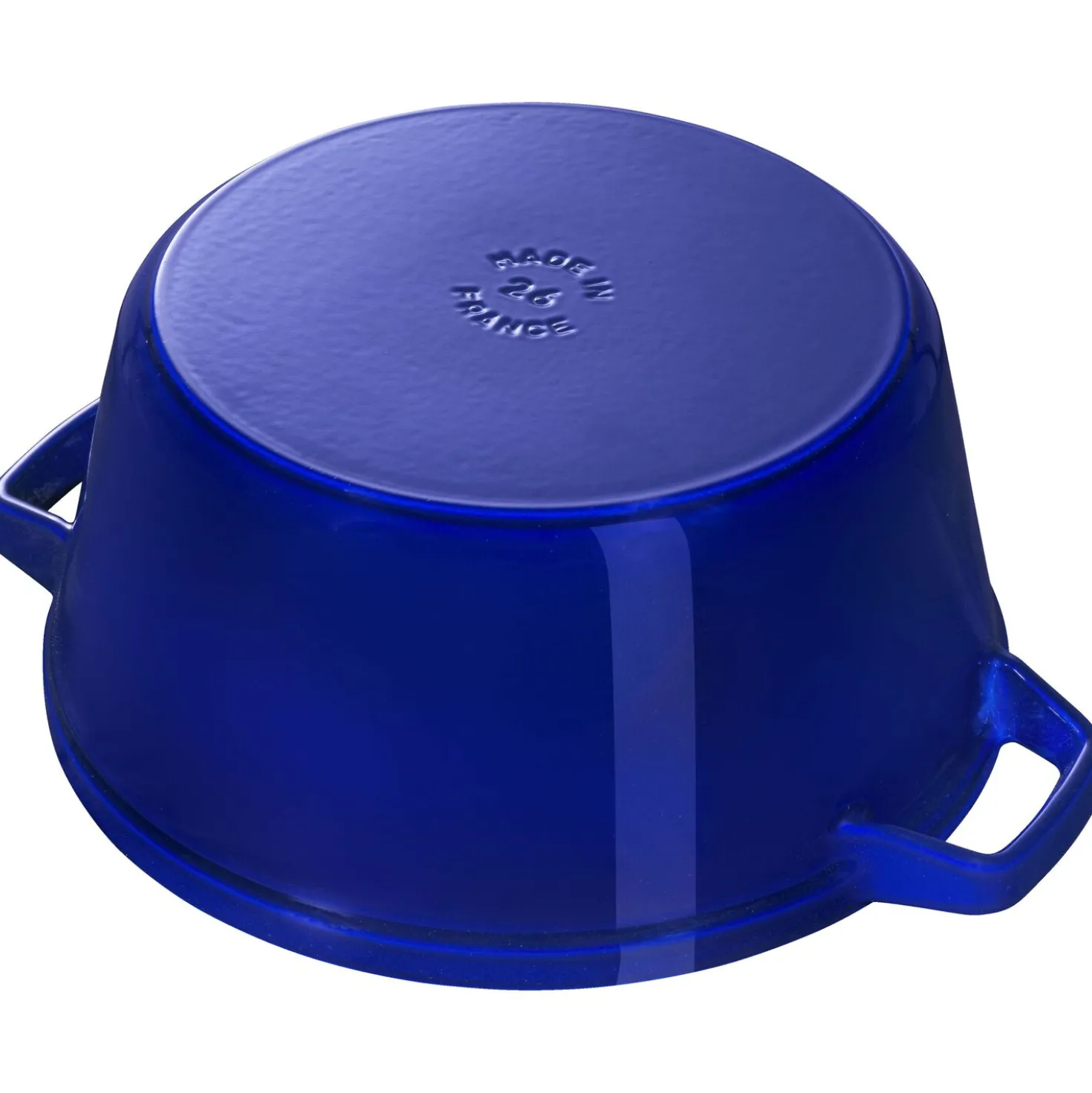4-pc Stackable Set, Dark Blue, Cast Iron