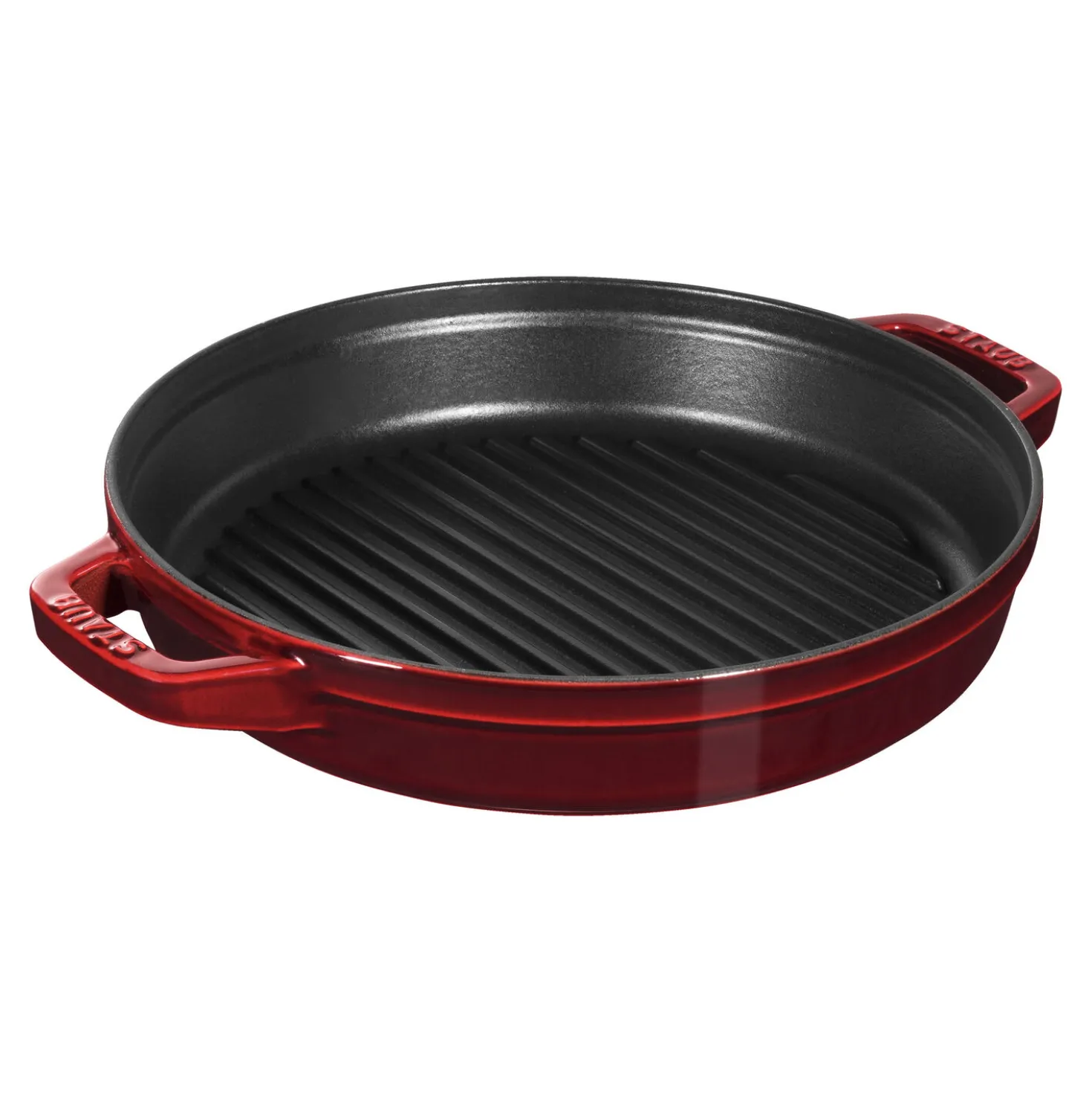 4-pc Stackable Set, Grenadine, Cast Iron