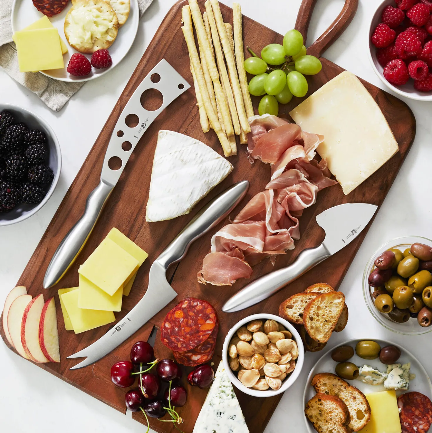 3-pc, Stainless Steel Cheese Knife Set