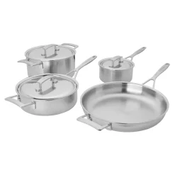 7-pc, Stainless Steel Cookware Set