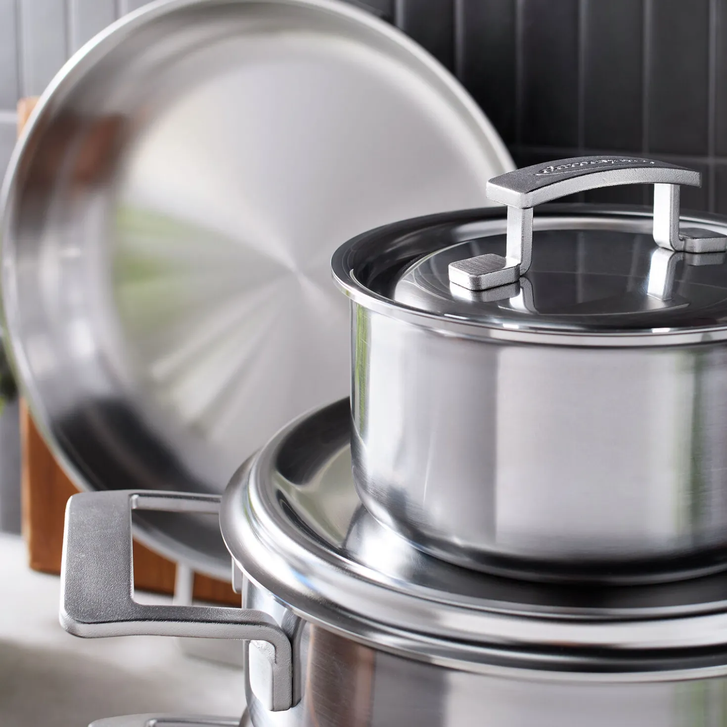 7-pc, Stainless Steel Cookware Set