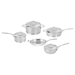 9-pc, Stainless Steel Cookware Set