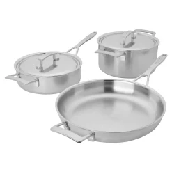 5-pc, Stainless Steel Cookware Set