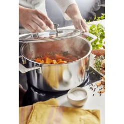 5-pc, Stainless Steel Cookware Set