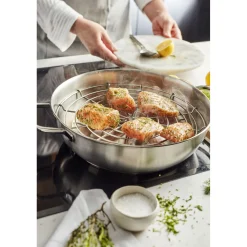 4-pc Stainless Steel Stovetop Smoker Set