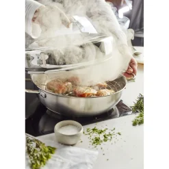 4-pc Stainless Steel Stovetop Smoker Set