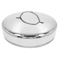 4-pc Stainless Steel Stovetop Smoker Set