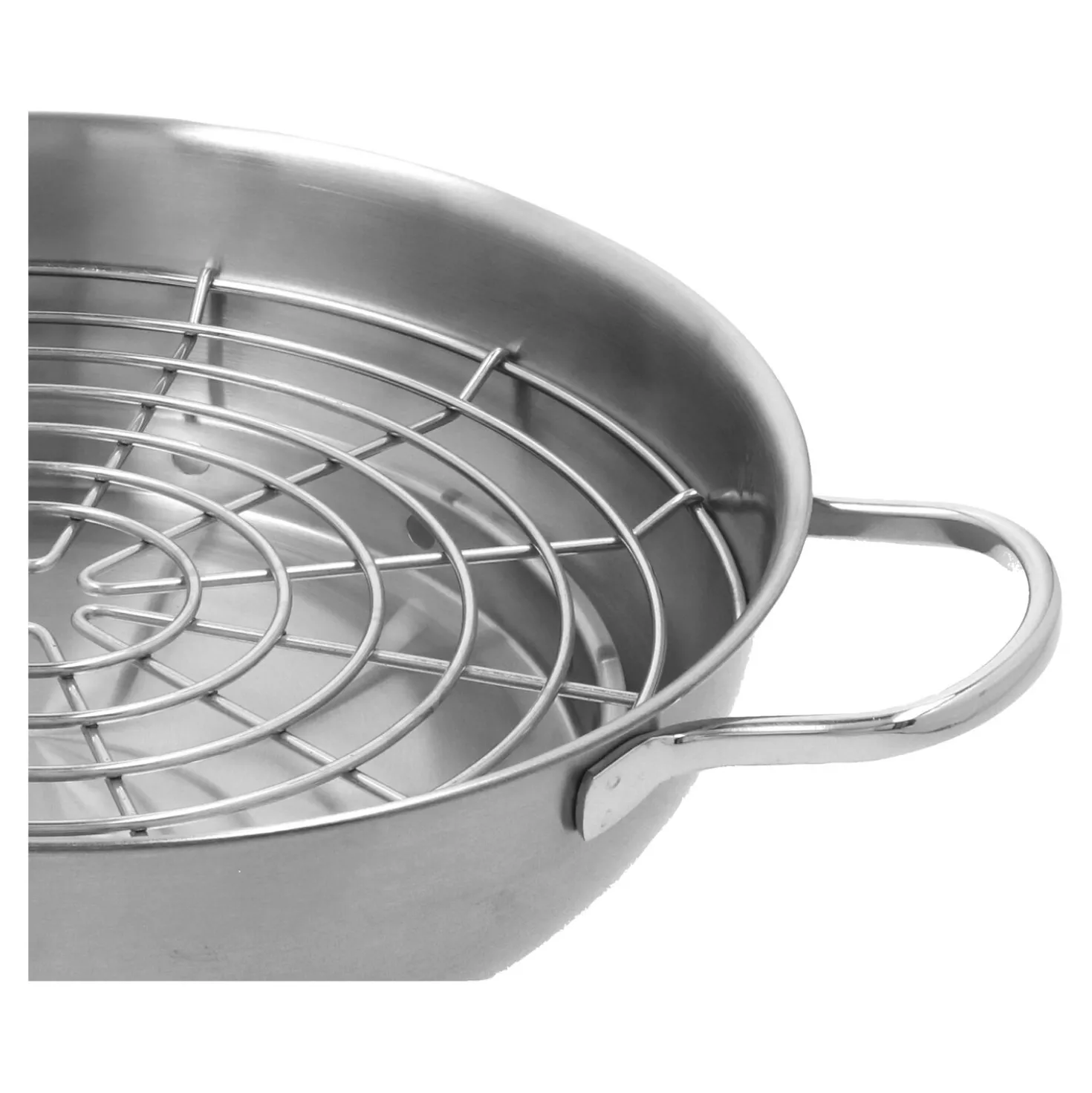 4-pc Stainless Steel Stovetop Smoker Set
