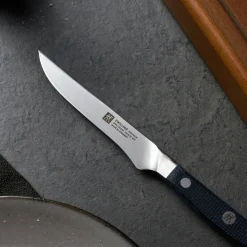 4-pc, Steak Knife Set With Wood Presentation Box