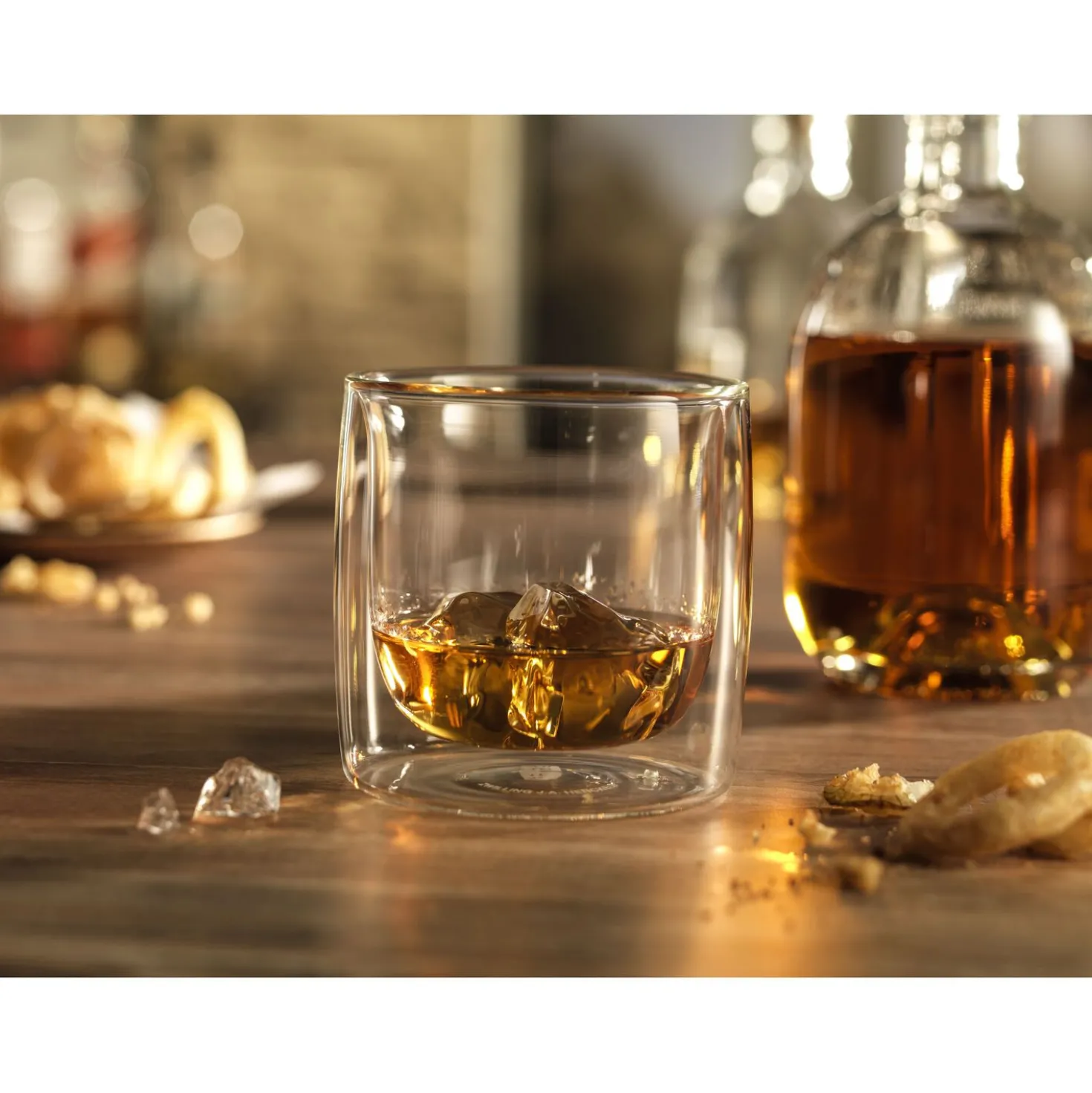 2-pc Tumbler Glass Set, Double Wall
