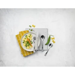 4-pc TWIN Kids Teddy Flatware Set, 18/10 Stainless Steel