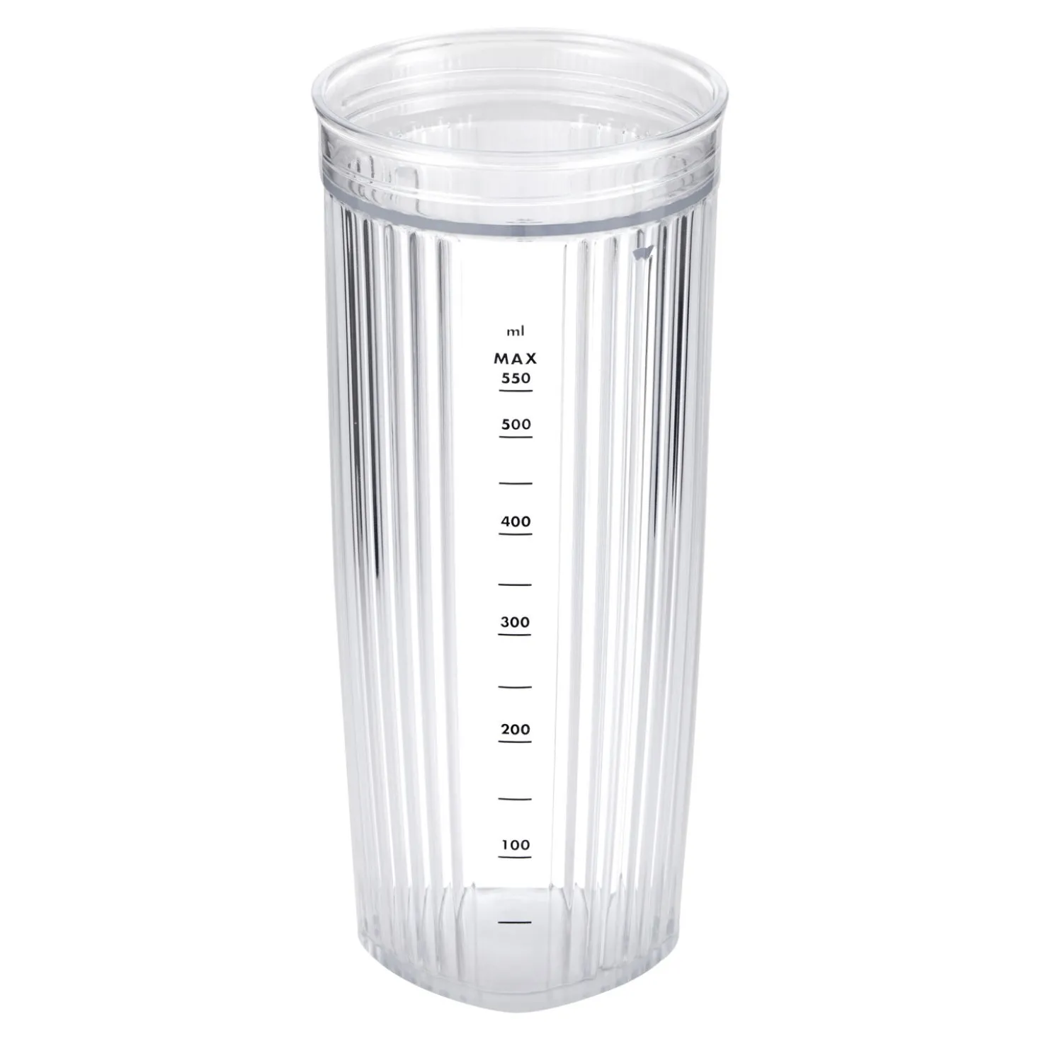 Personal Blender Jar With Drinking Lid And Vacuum Lid - White